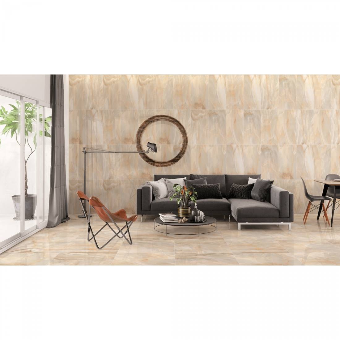 Onyx 30x60 tiles Lotus Polished