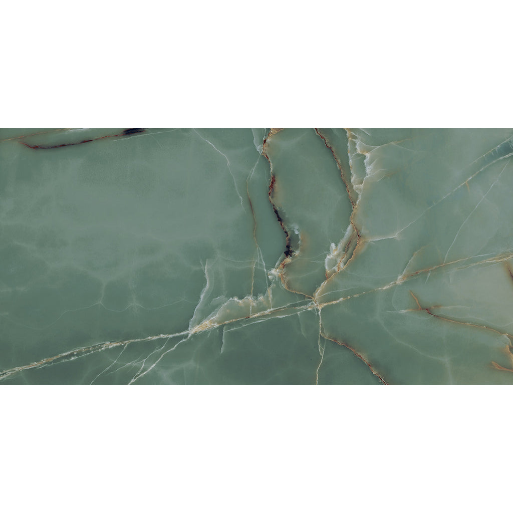 Onyx Prime tiles 60x120 Verde Polished