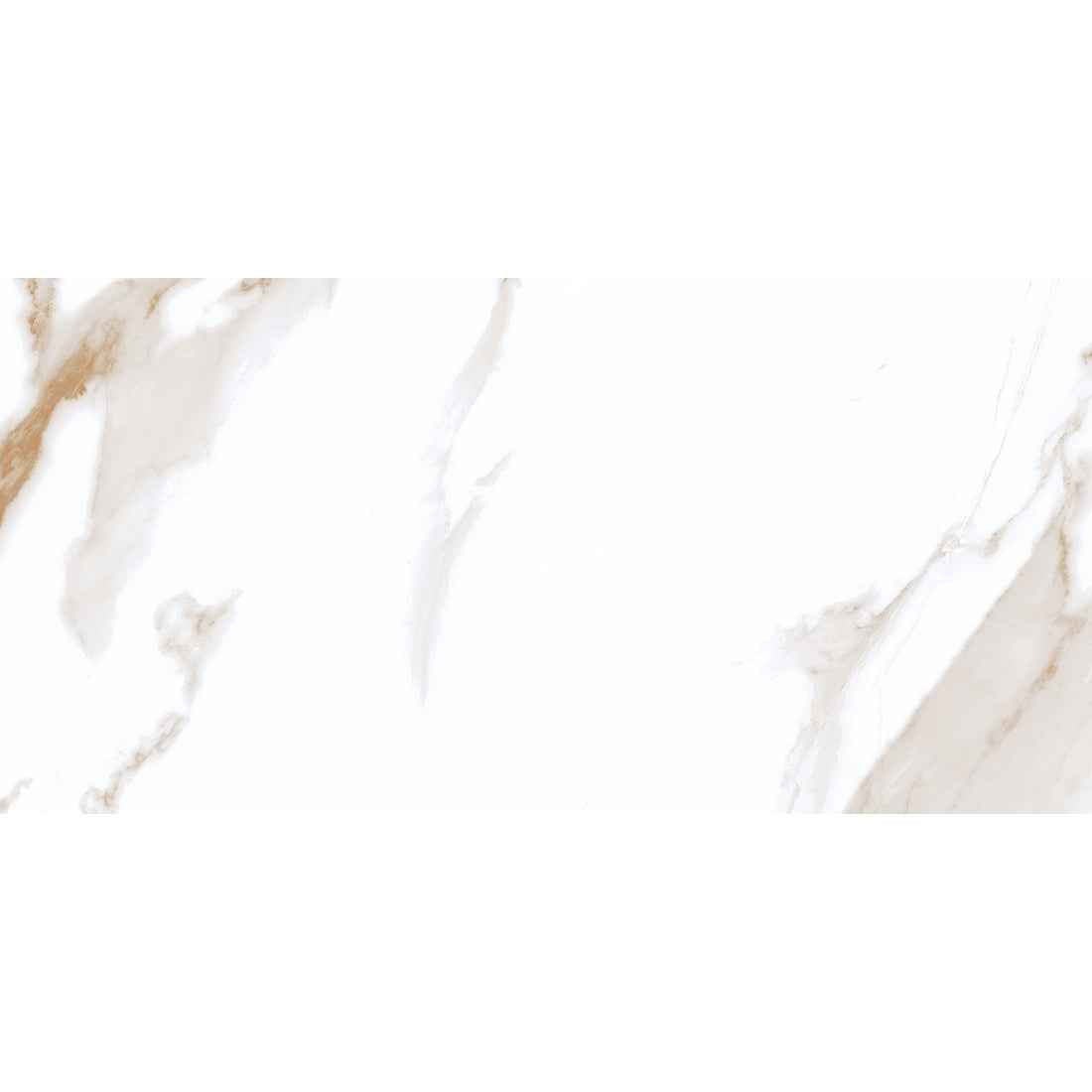 Statuario Mercury 30x60 Gold Polished
